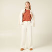 T-shirt manches courtes orange femme