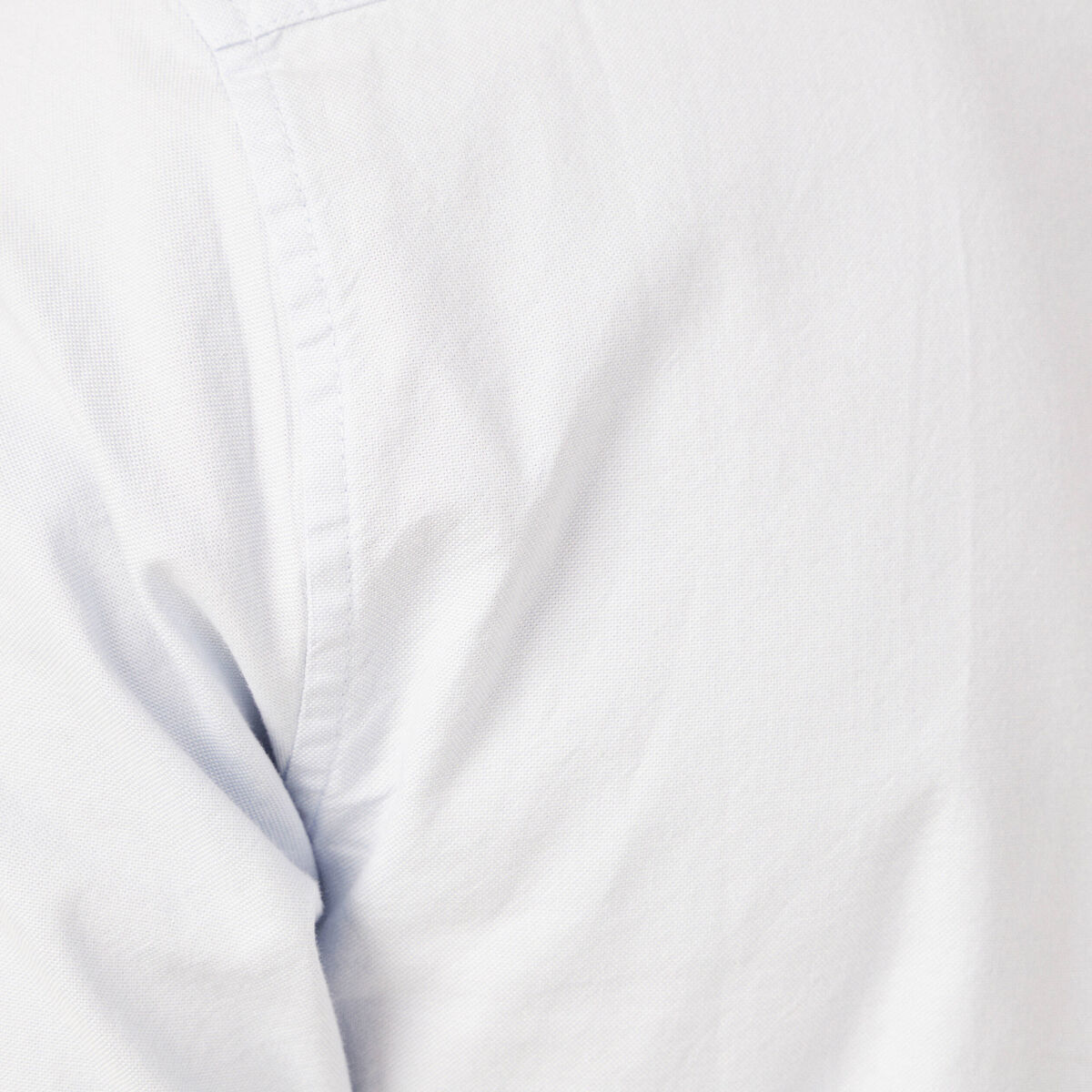 Chemise col mao bleu clair homme