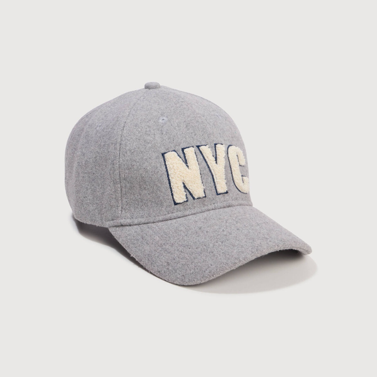 Casquette gris homme