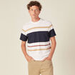 T-shirt manches courtes bleu marine homme