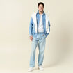Jeans chino relax denim bleach homme