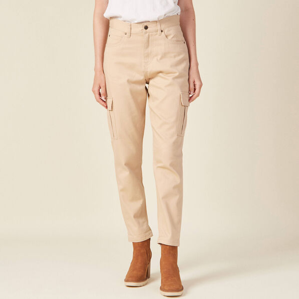 pantalon cargo beige femme Pantalon cargo beige femme