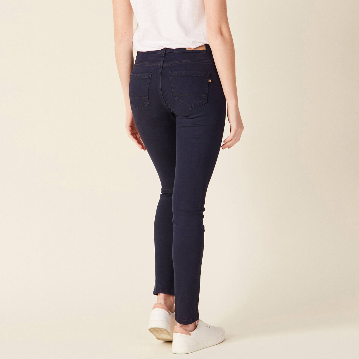 Jeans Lou - jegging denim brut femme