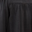 Chemise en jeans manches longues denim noir femme