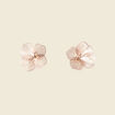 Boucles d'oreilles clous couleur or femme