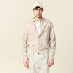 Chemise manches longues beige homme