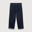Jeans loose longueur 32 denim brut clean homme