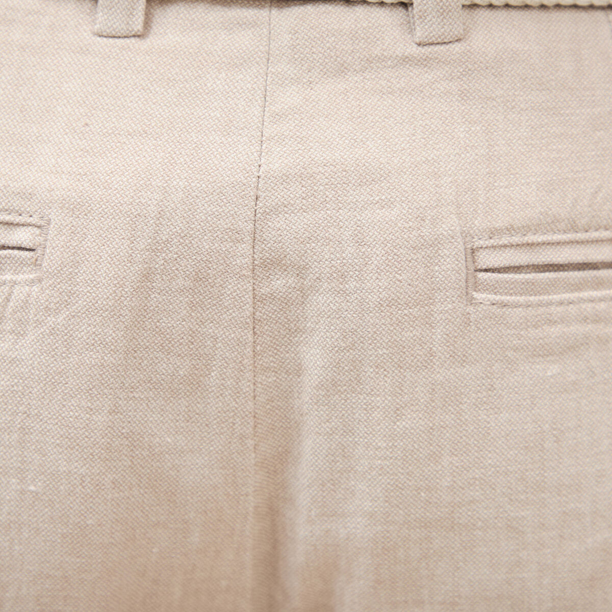 Chino coupe droite longueur 32 beige fonce homme