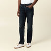 Jeans regular éco-responsable denim brut homme