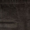 Pantalon large en velours vert kaki homme