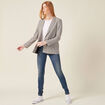 Jeans skinny push up denim stone femme