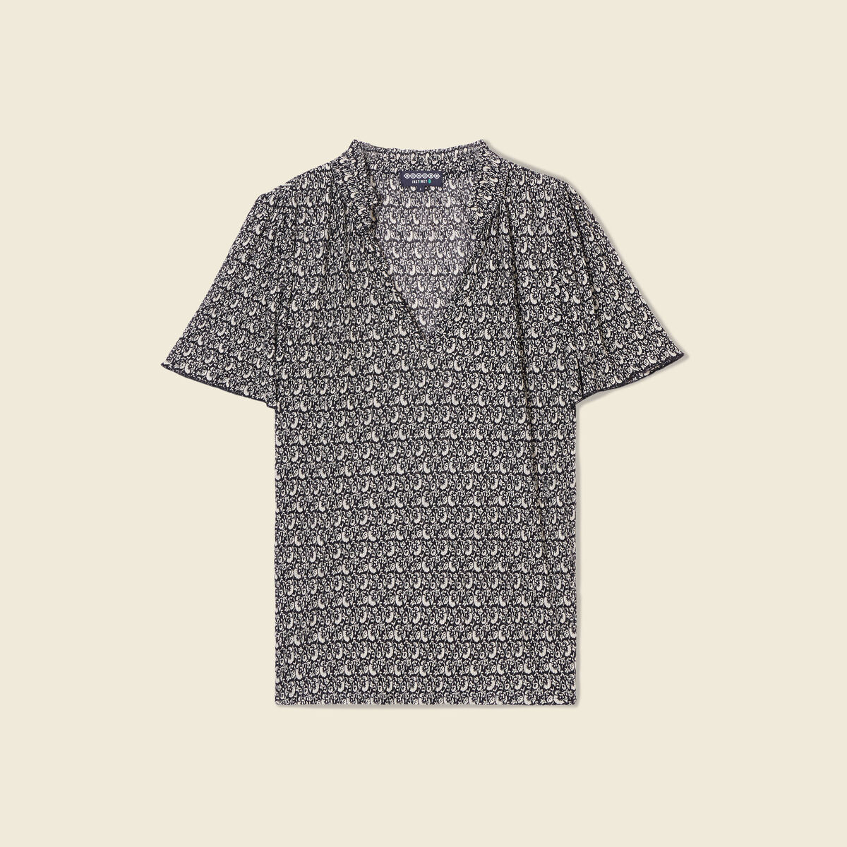 T-shirt éco-responsable noir femme