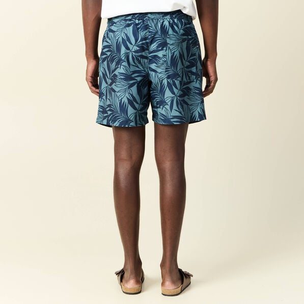short de bain vert fonce homme Short de bain vert foncé homme