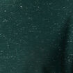 Sweat &agrave; capuche manches longues vert fonc&eacute; femme