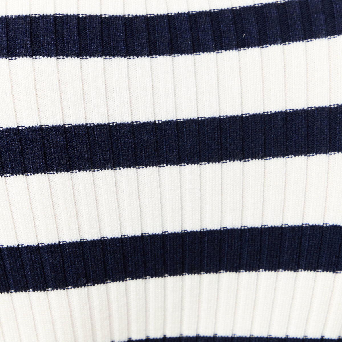 Robe tricot longue ajust&eacute;e bleu marine femme