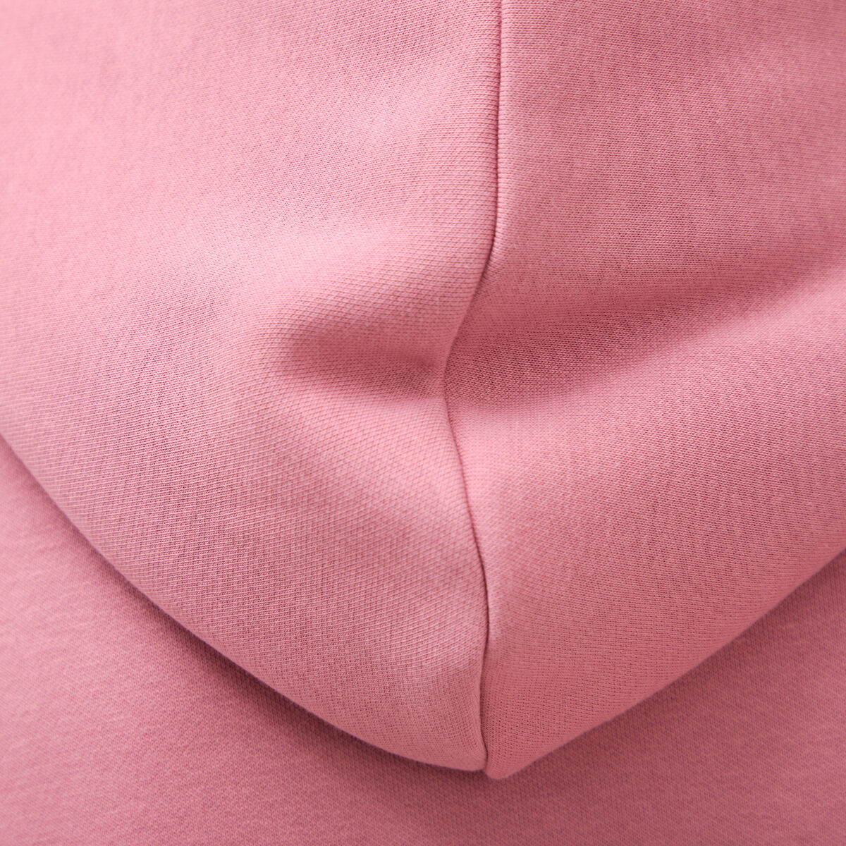 Sweat &agrave; capuche vieux rose homme