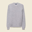 Pull manches longues bleu gris homme