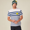T-shirt SmileyWorld ecru homme