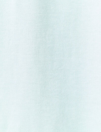 T-shirt manches courtes bleu gris homme
