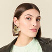 Boucles d'oreilles couleur or femme