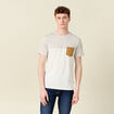 T-shirt manches courtes blanc homme