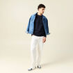 T-shirt manches longues bleu marine homme