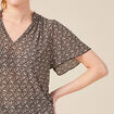T-shirt éco-responsable noir femme