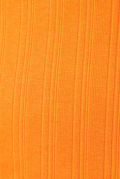 Débardeur bretelles larges orange femme