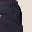 Pantalon chino 7/8&egrave;me bleu marine homme