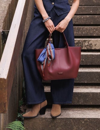 Sac cabas prune femme