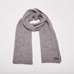 Écharpe gris homme