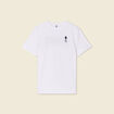 T-shirt manches courtes blanc homme