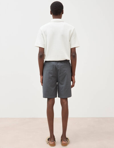 Bermuda vert kaki homme