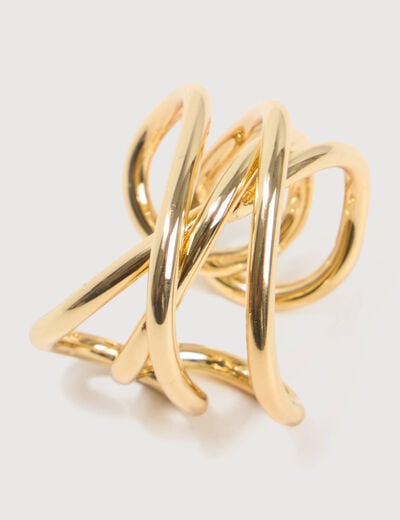 Bague couleur or femme