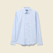 Chemise manches longues bleu ciel homme