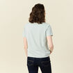 T-shirt manches courtes vert clair femme