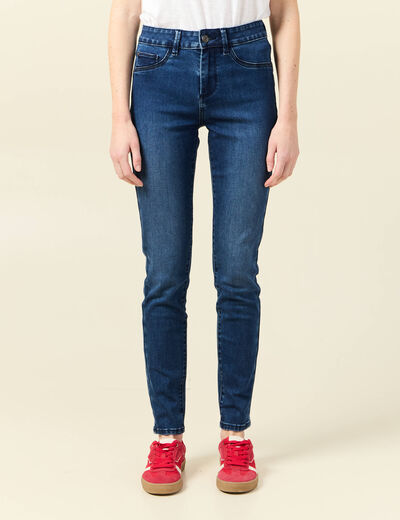 Jeans jegging denim stone femme
