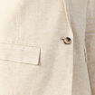 Veste esprit blazer sable femme