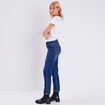 Jeans regular denim brut femme