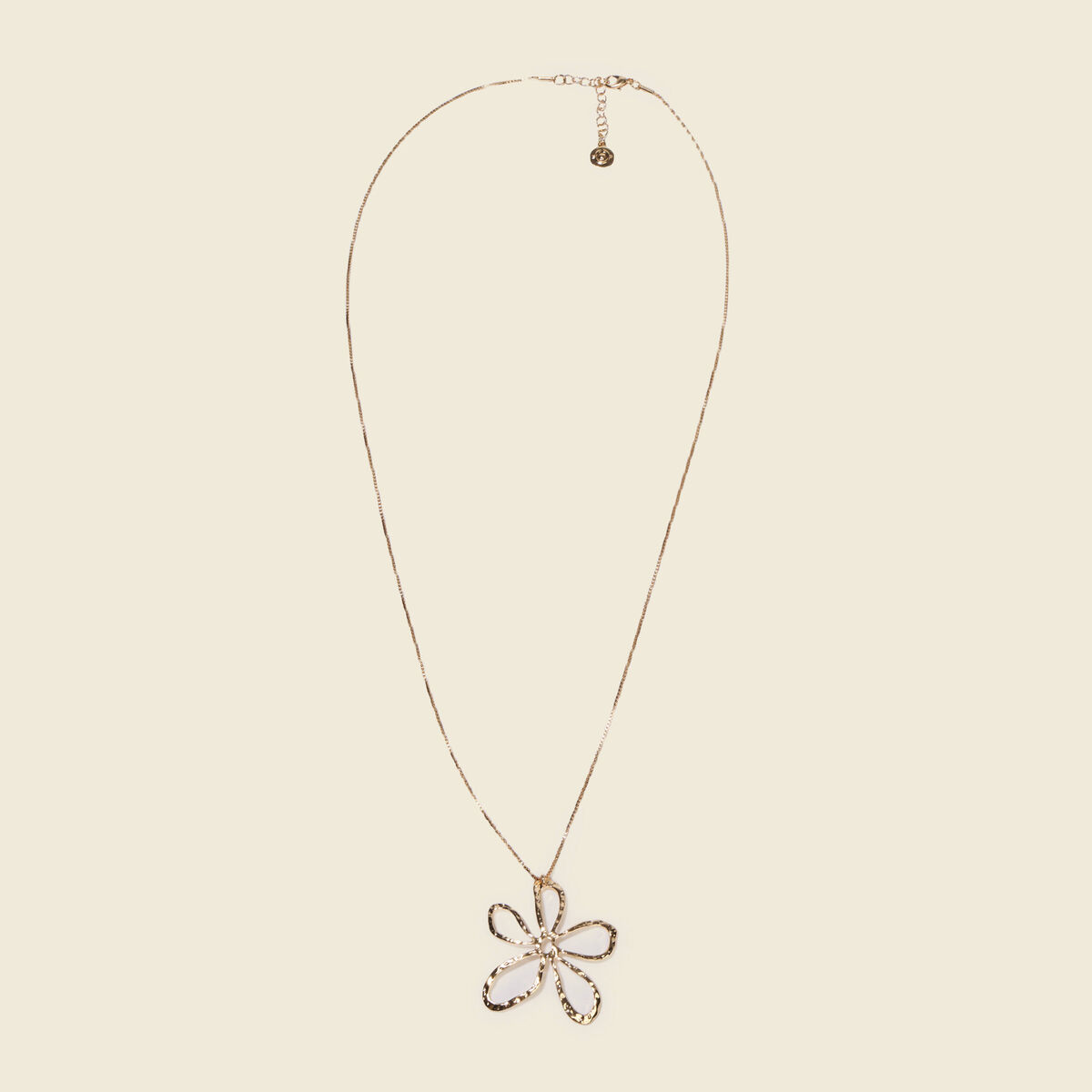 Collier couleur or femme