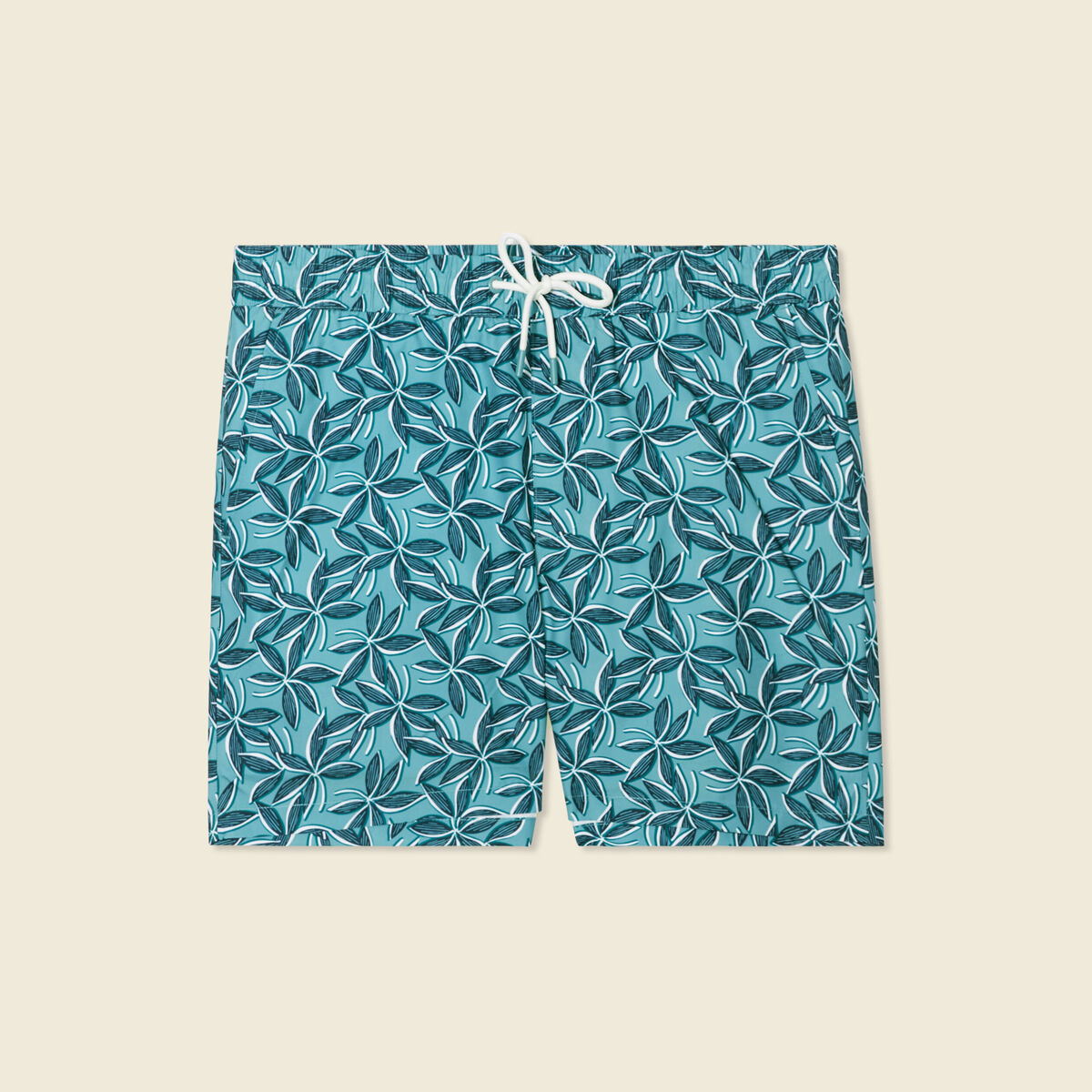 Short de bain bleu p&eacute;trole homme