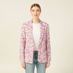 Veste blazer éco-responsable rose femme