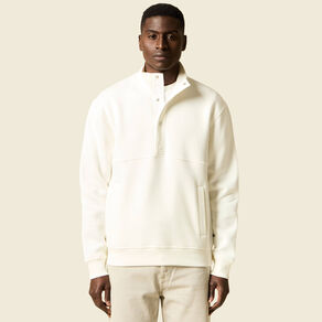 Sweat manches longues ecru homme