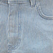 Short mom taille haute en jeans bleu marine femme