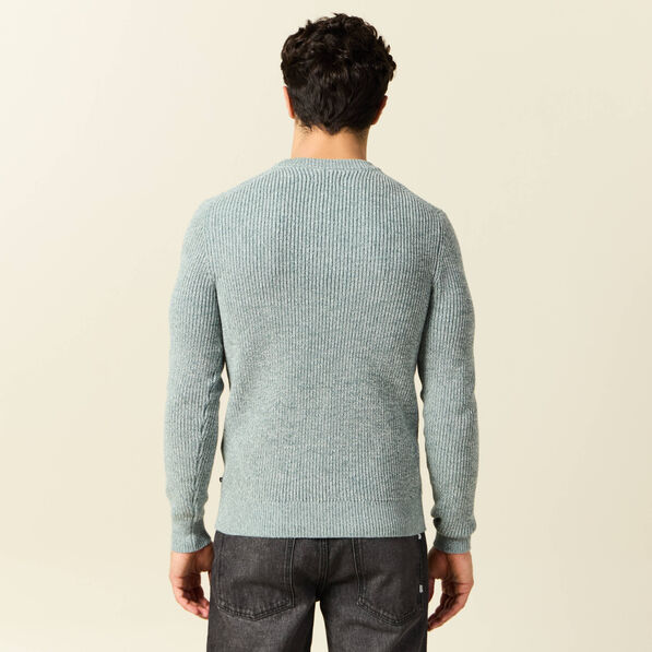 pull manches longues vert fonce homme Pull manches longues vert foncé homme