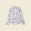 Blouse manches longues blanc femme