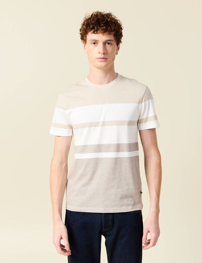 T-shirt manches courtes gris homme