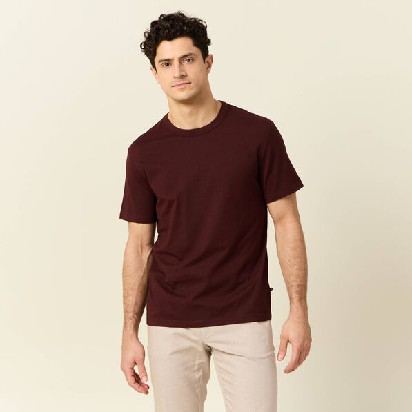 t shirt eco responsable bordeaux homme T-shirt éco-responsable bordeaux homme