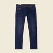 Jeans slim éco-responsable denim brut homme