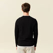 T-shirt manches longues noir homme
